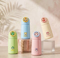 Portable Double Layer Glass Bottle