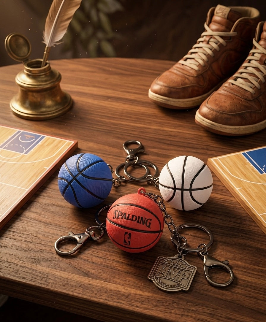 Basketball Keychain