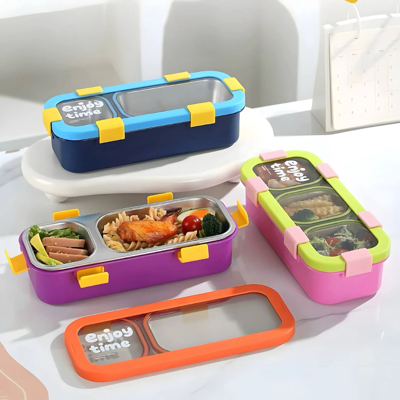 2 compartment Lunch Box