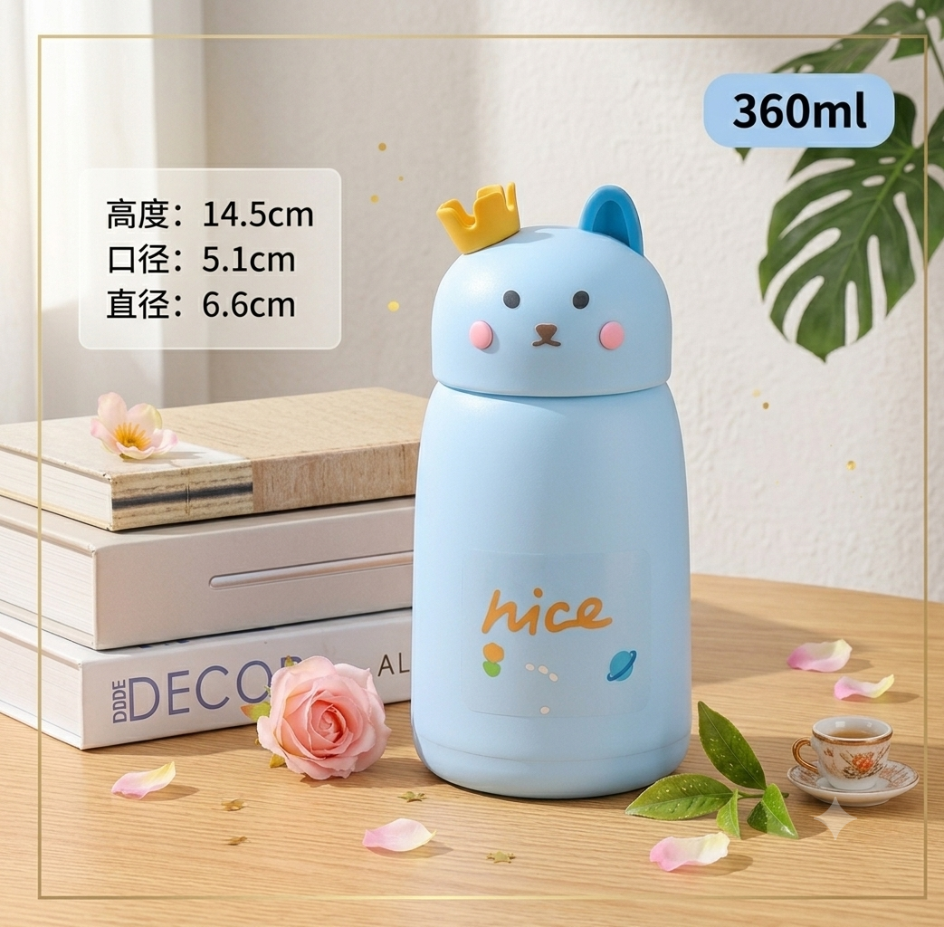 Rabbit Glass Bottle