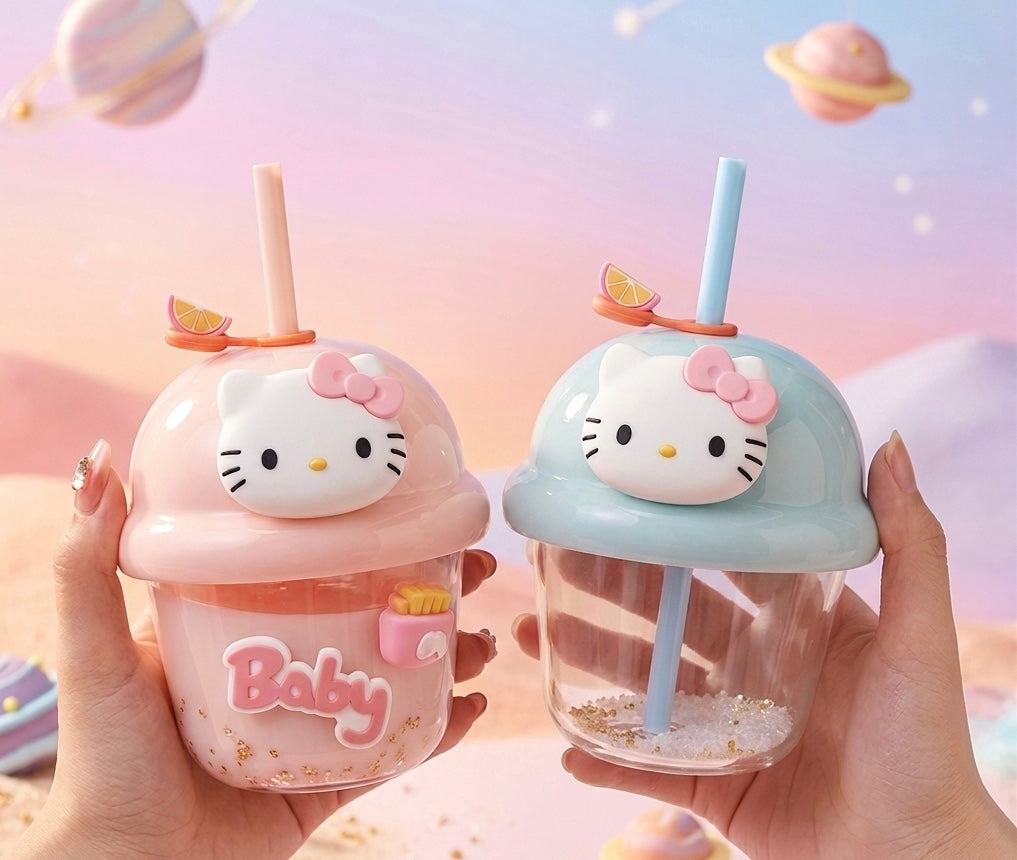 Hello Kitty Glass Tumbler
