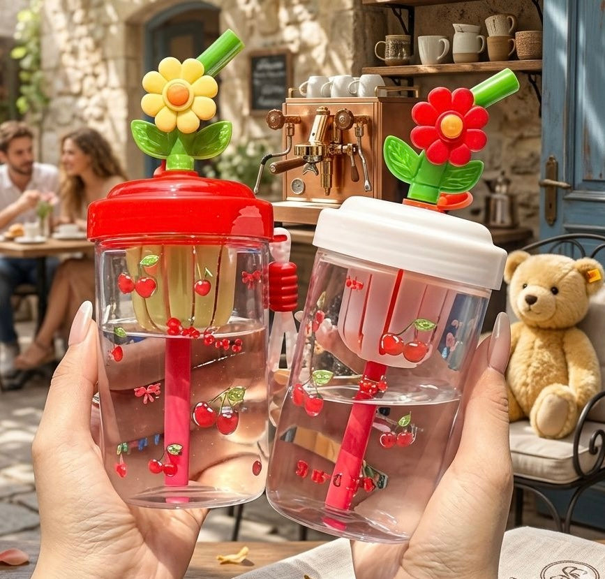 Sunflower Glass Tumbler