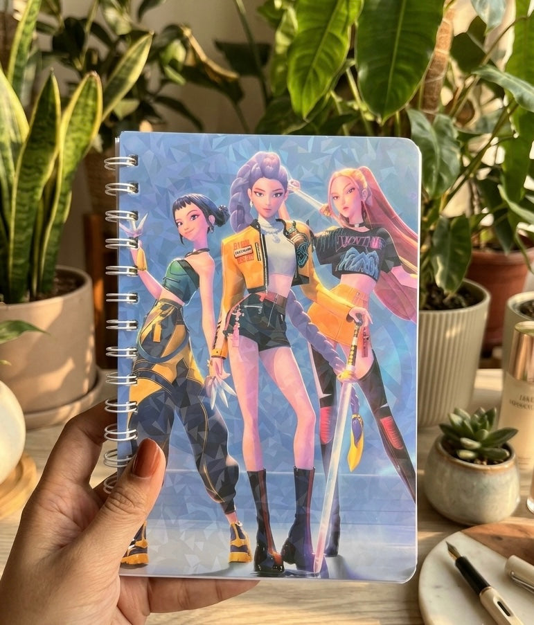 K POP A5 Spiral Diary