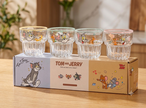 Disney Tom and Jerry cups set of 4