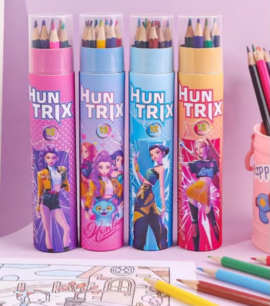 K Pop Color Pencil Set