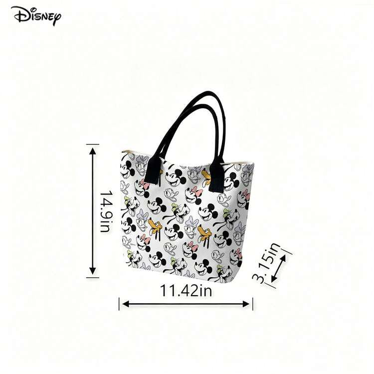 Disney Mickey & Friends Canvas Tote Bag