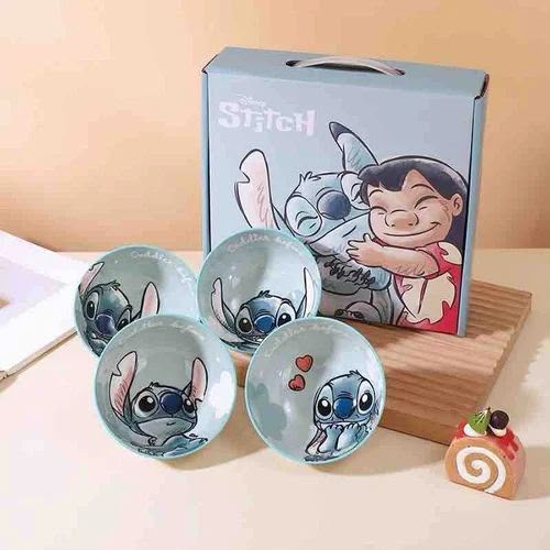 Stitch Ceramic Bowl (Set of 4)