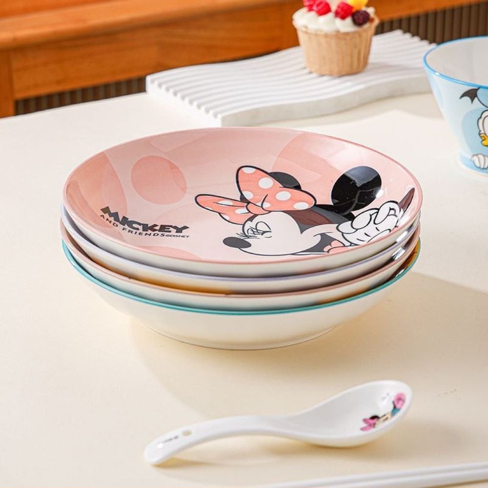 Disney Mickey & Friends Ceramic Bowl (Set of 4)