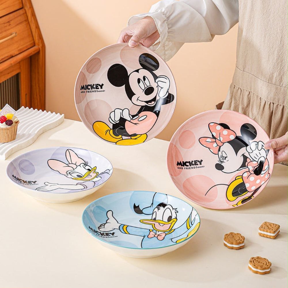 Disney Mickey & Friends Ceramic Bowl (Set of 4)