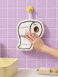 Toilet Paper Shape Hand Towel