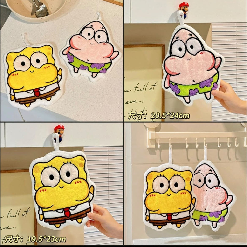 Sponge Bob Hand Towel