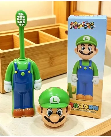 Mario Themed Toothbrush (Pack of 1)