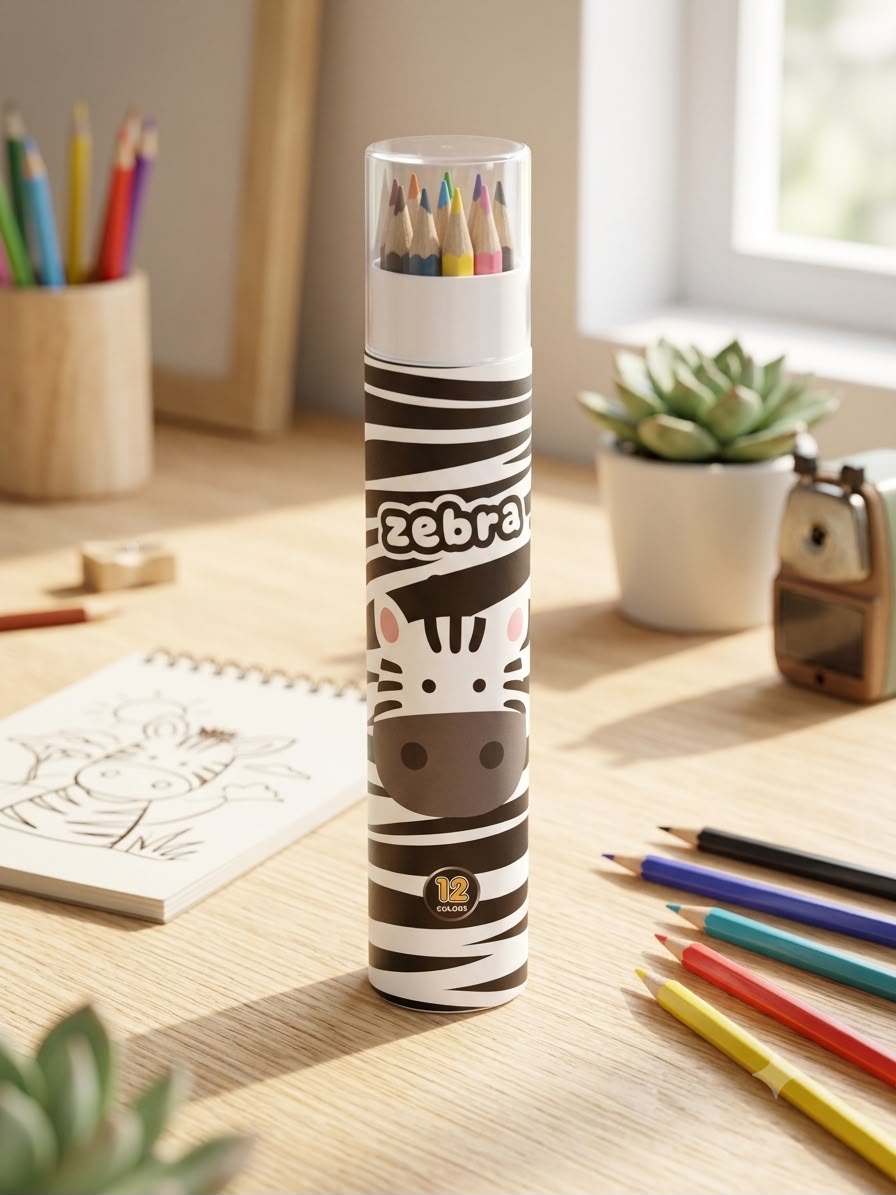 Animal Theme Color Pencil Set