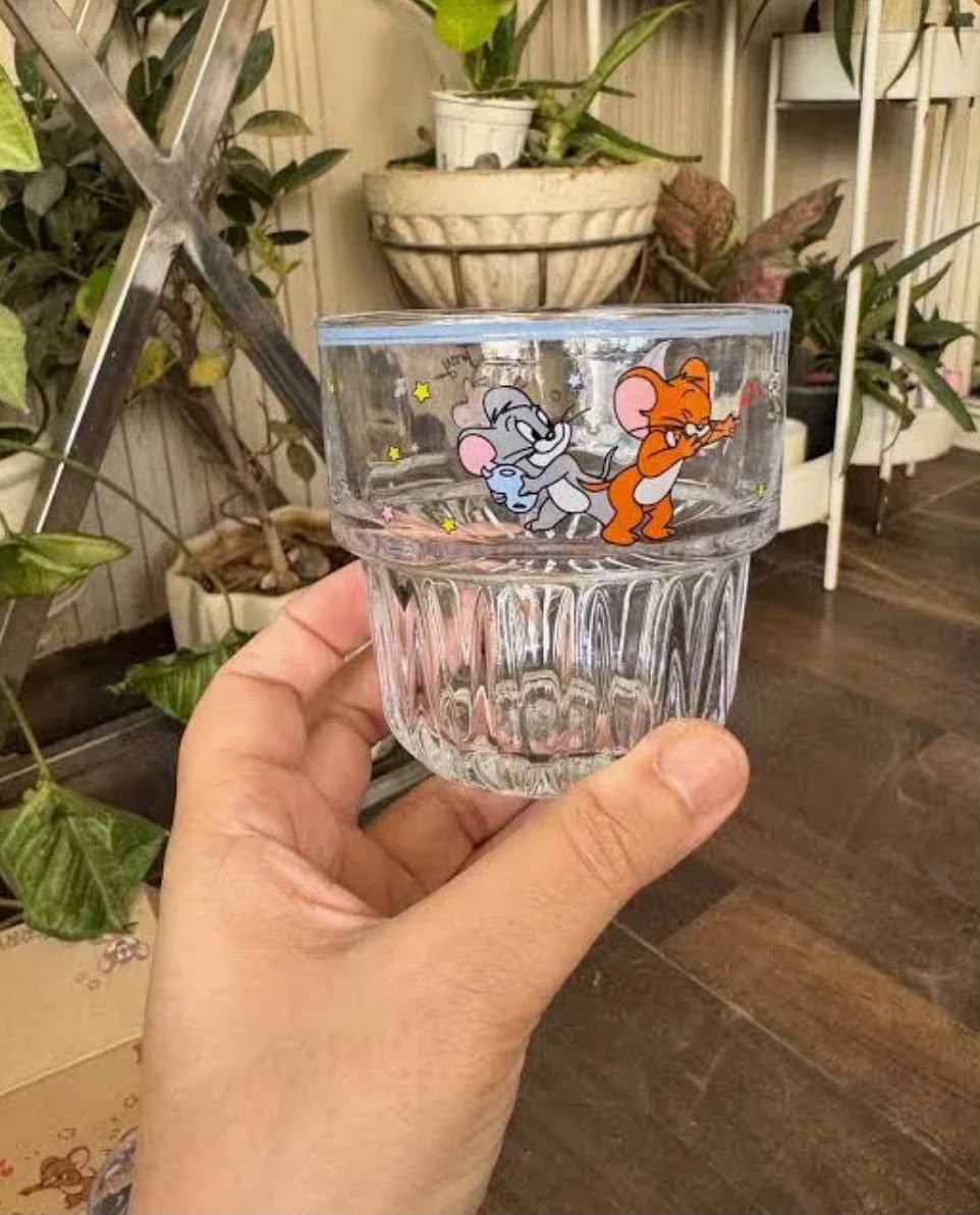 Disney Tom and Jerry cups set of 4