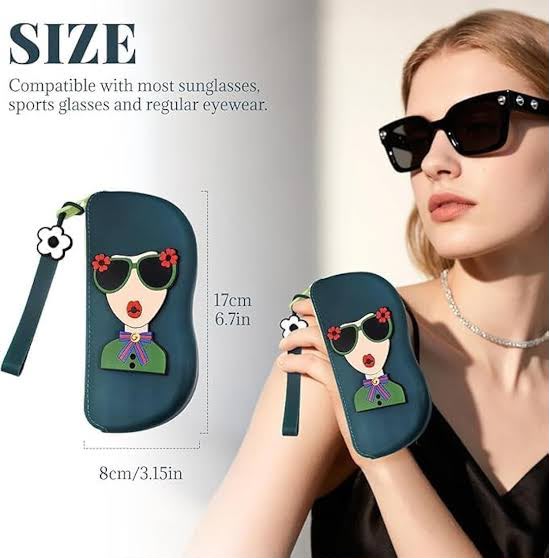 Trendy Cute Silicone Sunglasses Spectacles Cover | Stylish Eyewear Case