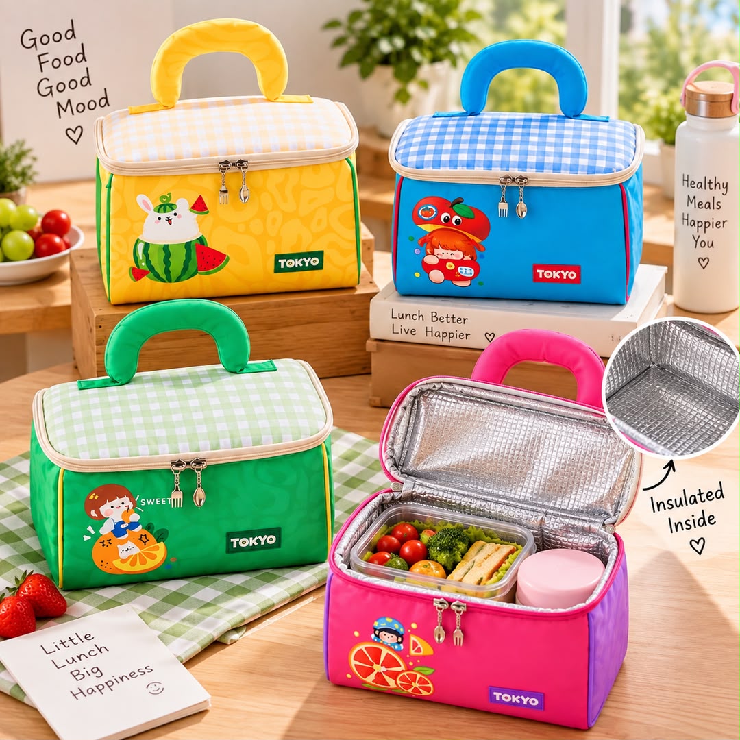 Kawaii Insulated Lunch Bags