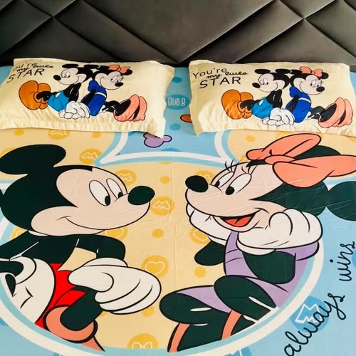 Mickey & Minnie Bedsheet
